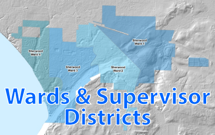 Calumet Wards and Supervisory Districts